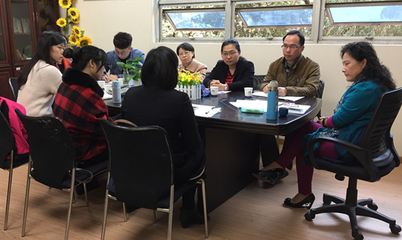 心理健康教育與咨詢中心全體教師會議 以技術服務推動專業發展